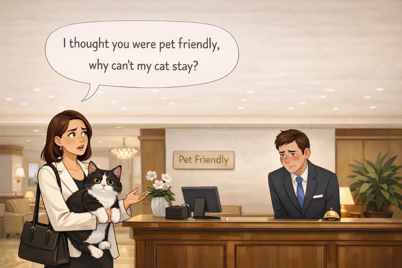 Cat owners have never trusted “pet friendly,” and dog owners don’t either.